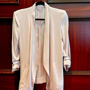 Babaton Power Hip Blazer in Blush Sz 4